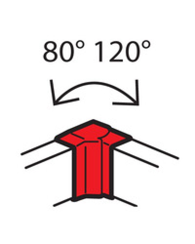 Угол внутренний для кабель-канала METRA 85x50 Legrand (638021) в Новороссийске Аксессуары для кабель-канала Pintop.ru