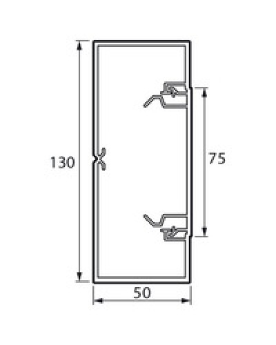 Кабель-канал METRA 130x50 Legrand (638082) в Новороссийске Кабель-канал Pintop.ru