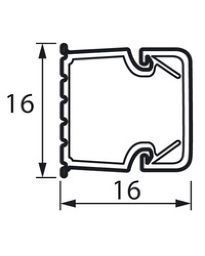 Кабель-канал METRA 16x16 Legrand (638191) в Новороссийске Кабель-канал Pintop.ru
