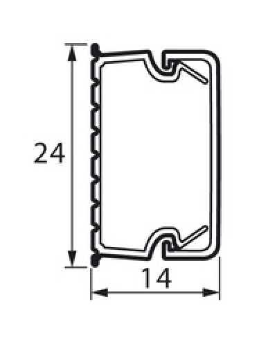 Кабель-канал METRA 24x14 Legrand (638193) в Новороссийске Кабель-канал Pintop.ru