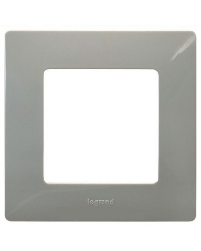 Рамка 1 пост Etika светлая галька Legrand 672521 в Новороссийске Аксессуары для кабель-канала Pintop.ru