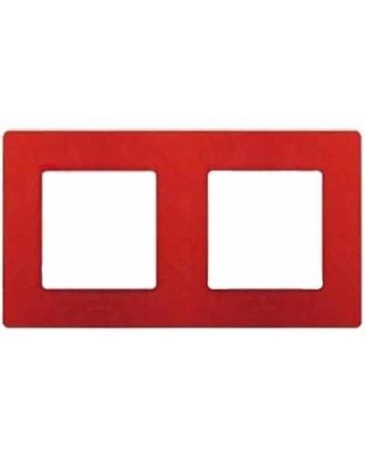 Рамка 2 поста Etika красный (10 шт/уп) Legrand 672532 в Новороссийске Аксессуары для кабель-канала Pintop.ru