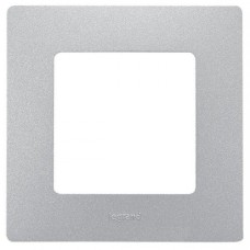 Рамка 1 пост Etika алюминий Legrand 672551