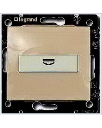 Выключатель c картой 10А слоновая кость Valena Legrand 774134 в Новороссийске Аксессуары для кабель-канала Pintop.ru