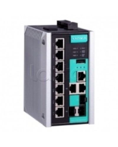 Коммутатор управляемый 10-портовый Moxa EDS-510E-3GTXSFP-T в Новороссийске Коммутаторы Pintop.ru