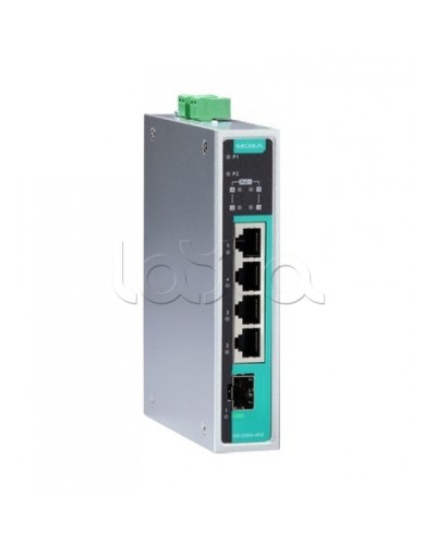 Коммутатор PoE 5-портовый Moxa EDS-G205A-4PoE-1GSFP в Новороссийске Коммутаторы Pintop.ru