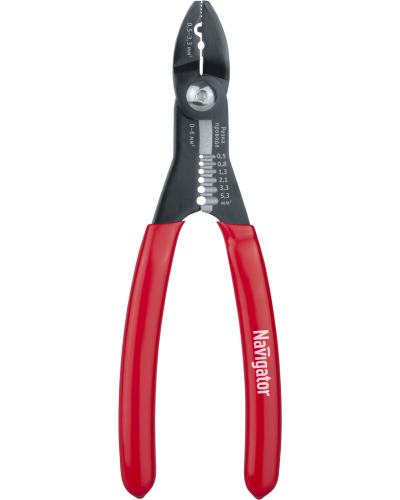 Пресс-клещи Navigator 95 044 NHT-Pkm03-4v1 (механические) в Новороссийске Монтажные инструменты Pintop.ru