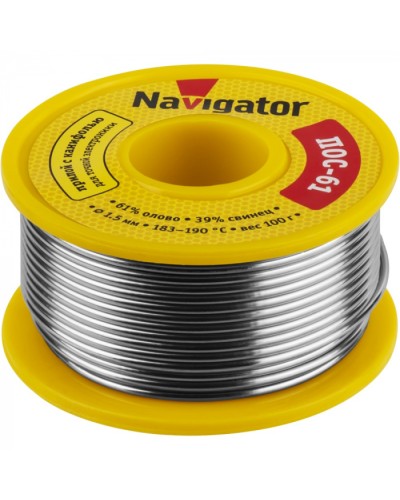 Припой Navigator 93 725 NEM-Pos05-61K-1.5-K100 в Новороссийске Аксессуары для кабель-канала Pintop.ru