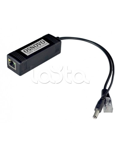 PoE-сплиттер OSNOVO PoE Splitter/2 в Новороссийске Блоки питания для кожухов и камер Pintop.ru