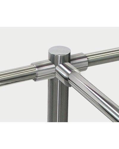 Патрубок прямой для крепления поручней PERCo-BH02 0-10 в Новороссийске Ограждения Pintop.ru