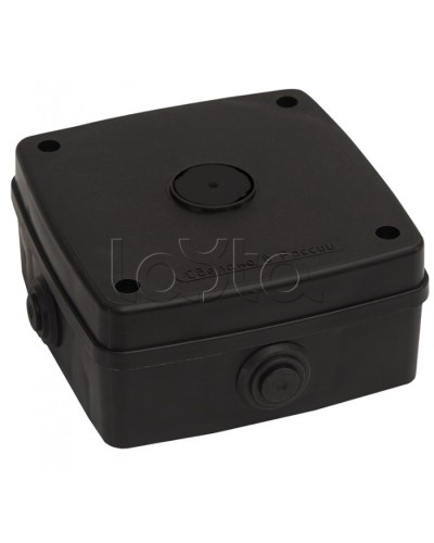 Монтажная коробка SLT МК-1 PRO (черная) в Новороссийске Оборудование для видеонаблюдения Pintop.ru