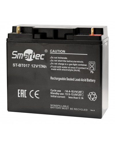 Аккумулятор Smartec ST-BT017 в Новороссийске Электротехническое оборудование Pintop.ru