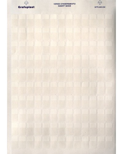 Табличка маркировочная 20х10мм. Полиэстер. Белая DKC (SITFP1020W) в Новороссийске Аксессуары для лотков Pintop.ru