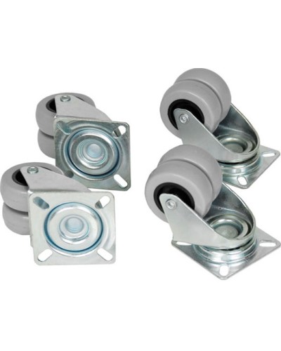 Комплект роликов для шкафов, стоек TRD TLK TLK-CB4 в Новороссийске Полки для шкафов и стоек Pintop.ru