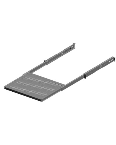 Полка выдвижная (400 мм) TLK TLK-SHFC-400R-BK в Новороссийске Полки для шкафов и стоек Pintop.ru