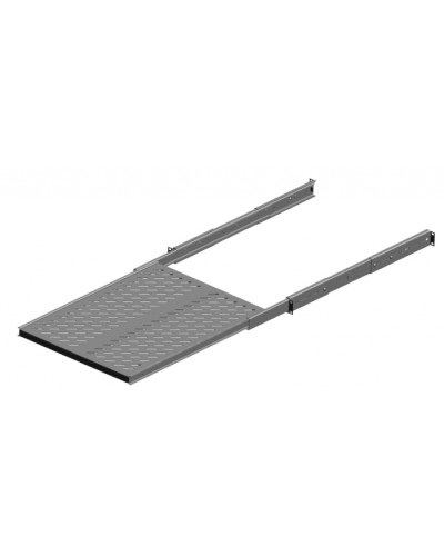 Полка выдвижная (600 мм) TLK TLK-SHFC-600R-BK в Новороссийске Полки для шкафов и стоек Pintop.ru