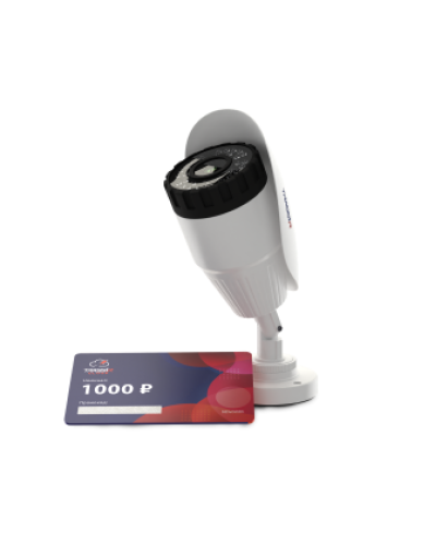 IP-камера видеонаблюдения уличная TRASSIR CloudBulletPoE в Новороссийске IP-камеры Pintop.ru