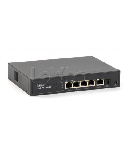Коммутатор Бастион SKAT PoE-4E-1G-1S в Новороссийске Коммутаторы Pintop.ru