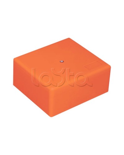 Коробка огн. с глад. стенками,без галогена, IP41, 8P, (1,5-4мм2) (оранж) ОКЛ Экопласт (46151HF) в Новороссийске Коробки (ОКЛ) Экопласт Pintop.ru