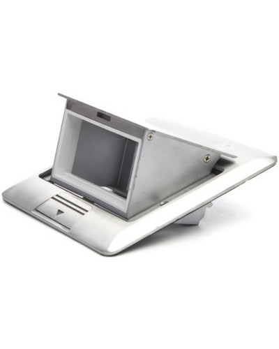 Люк в пол на 2 модуля (45х45мм), стальной Экопласт 70021 в Новороссийске Системы лючков и колонн Pintop.ru