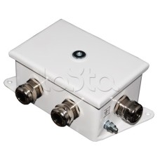 Коробка монтажная огнестойкая Гефест КМ-О (12к*6,0)-IP66-d, два ввода 120х80х68