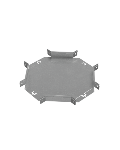 Х-разветвитель 50х200 мм ПЛЮС КМ-Профиль (XDplus50-200) в Новороссийске Аксессуары для лотков Pintop.ru