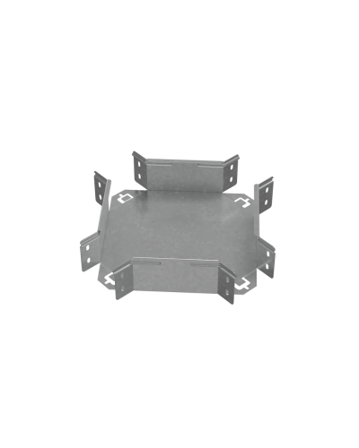 Х-разветвитель 80х100 мм ПЛЮС HD85 КМ-профиль (XDplus80-100 HD85) в Новороссийске Аксессуары для лотков Pintop.ru