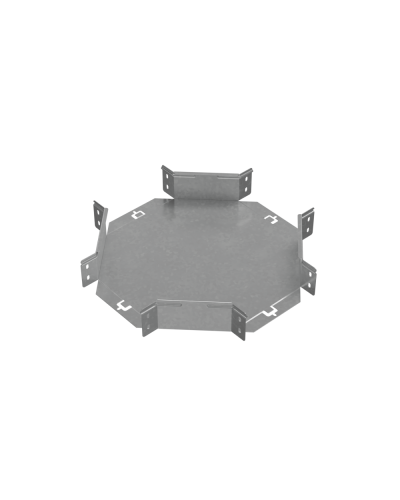 Х-разветвитель 80х200 мм ПЛЮС HD85 КМ-профиль (XDplus80-200 HD85) в Новороссийске Аксессуары для лотков Pintop.ru