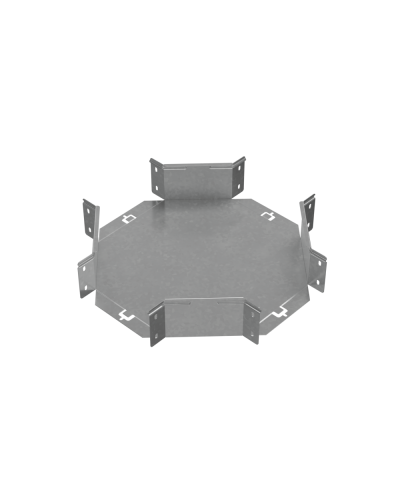 Х-разветвитель 100х200 мм ПЛЮС КМ-Профиль (XDplus100-200) в Новороссийске Аксессуары для лотков Pintop.ru