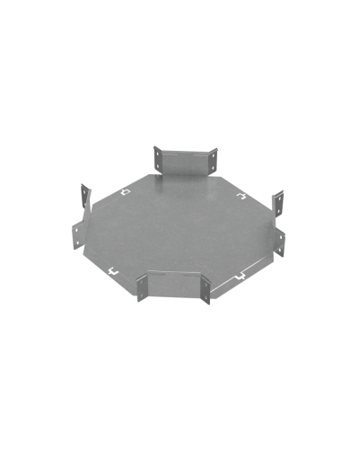 Х-разветвитель 100х300 мм ПЛЮС HD85 КМ-профиль (XDplus100-300 HD85) в Новороссийске Аксессуары для лотков Pintop.ru