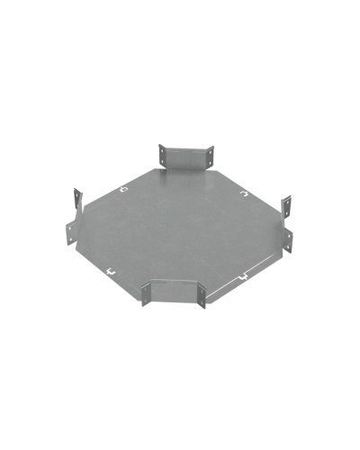 Х-разветвитель 100х400 мм ПЛЮС HD85 КМ-профиль (XDplus100-400 HD85) в Новороссийске Аксессуары для лотков Pintop.ru