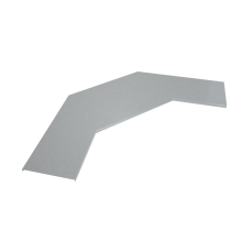 Крышка лестничного горизонтального угла 90 гр. 400 мм INOX304 КМ-Профиль (KLGL90-400 INOX304)