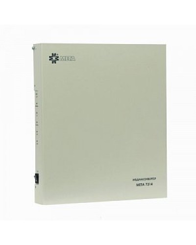 Медиаконвертер МЕТА 7314 в Новороссийске Система оповещения и трансляции Мета Pintop.ru