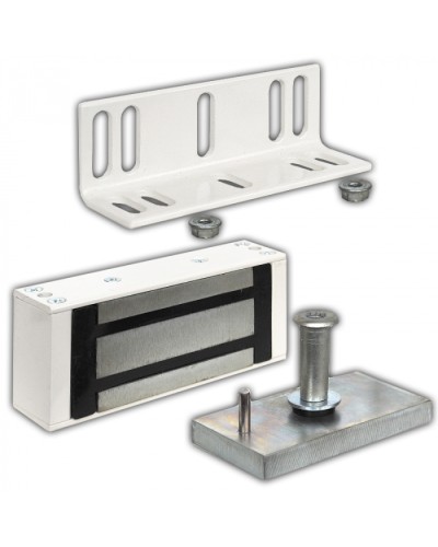 Замок электромагнитный Олевс М1-300 коричневый в Новороссийске Электромагнитные замки Pintop.ru