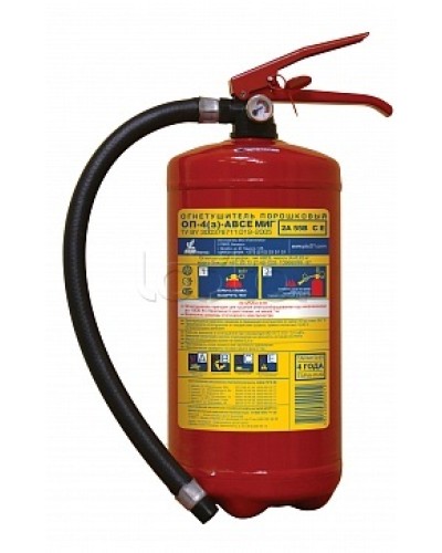Огнетушитель ПОЖТЕХНИКА ОП-8(б) МИГ Е (4А, 183В, С, Е) с БВД в Новороссийске Огнетушители Pintop.ru