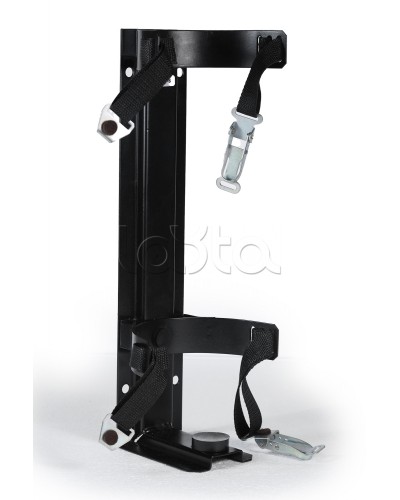 Кронштейн ПОЖТЕХНИКА КТР-6 на 2 ремнях (d145-150) для ОП-6 в Новороссийске Аксессуары для огнетушителей Pintop.ru