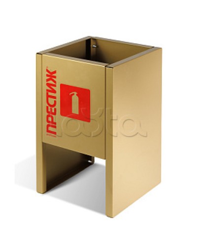 Подставка напольная ПРЕСТИЖ золото под 1 огнетушитель ПОЖТЕХНИКА в Новороссийске Аксессуары для огнетушителей Pintop.ru