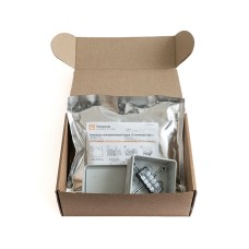 Коробка распред. двухкомп. (HF) 80х80х40 серая Промрукав (PR80.0174)