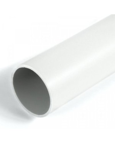 Труба жесткая ПВХ белая 3-х метровая д50 (30 м/уп) Промрукав PR05.0019 в Новороссийске Гладкая труба Pintop.ru