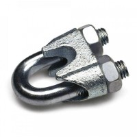 Зажим троса одинарный D5мм тип "Слоник" DIN 741 (100 шт/уп) Промрукав (PR08.3893)