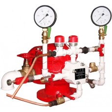 Узел управления дренчерный с пневмоприводом Спецавтоматика УУ-Д100/1,6(П0,028)-ВФ.О4