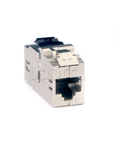 Модуль Keystone RJ45 CAT6 проходной экранированный, серебристый DKC RNK6FESL в Новороссийске Модули Keystone Pintop.ru