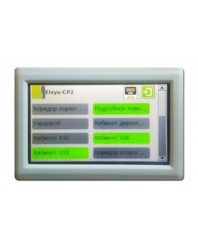 Клавиатура подсистемы охранной сигнализации Elsys-CP2 в Новороссийске Сетевая СКУД Elsys Pintop.ru