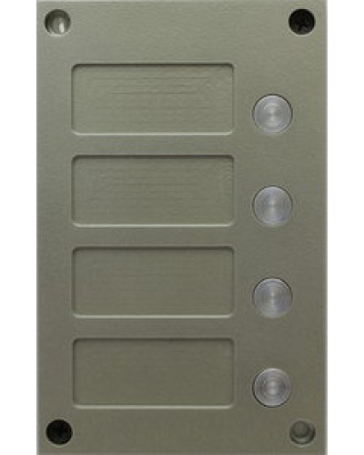 Панель кнопочная Vizit BS-424-4 в Новороссийске Блоки вызова многоабонентные Pintop.ru