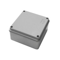 BJB/JBS100 Коробка распределительная без сальников о/п,100х100х55мм IP56 цвет чёрный (упаковка DIY) Экопласт (44057BL-1)