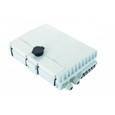 Бокс оптический настенный FTTx, IP65, 16 адаптеров, белый Eurolan (48P-00-16-65WT)