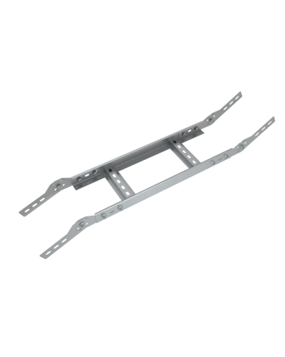 Вертикальный шарнирный угол 100х500х1,5 мм HD85 КМ-профиль (LSHL100-500-1.5 HD85) в Новороссийске Аксессуары для лотков Pintop.ru