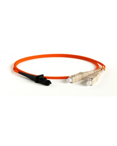 Патч-корд волоконно-оптический Hyperline FC-D2-62-MTRJM/PR-MTRJM/PR-H-2M-LSZH-OR в Новороссийске Патч-корды оптические Pintop.ru