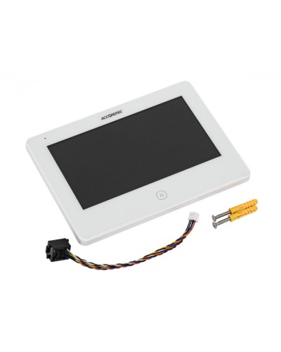 Монитор видеодомофон AccordTec AT-VD 770W WH в Новороссийске Абонентские IP устройства Pintop.ru