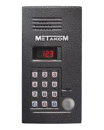 Блок вызова домофона Метаком MK2012-MFEN в Новороссийске Блоки вызова многоабонентные Pintop.ru